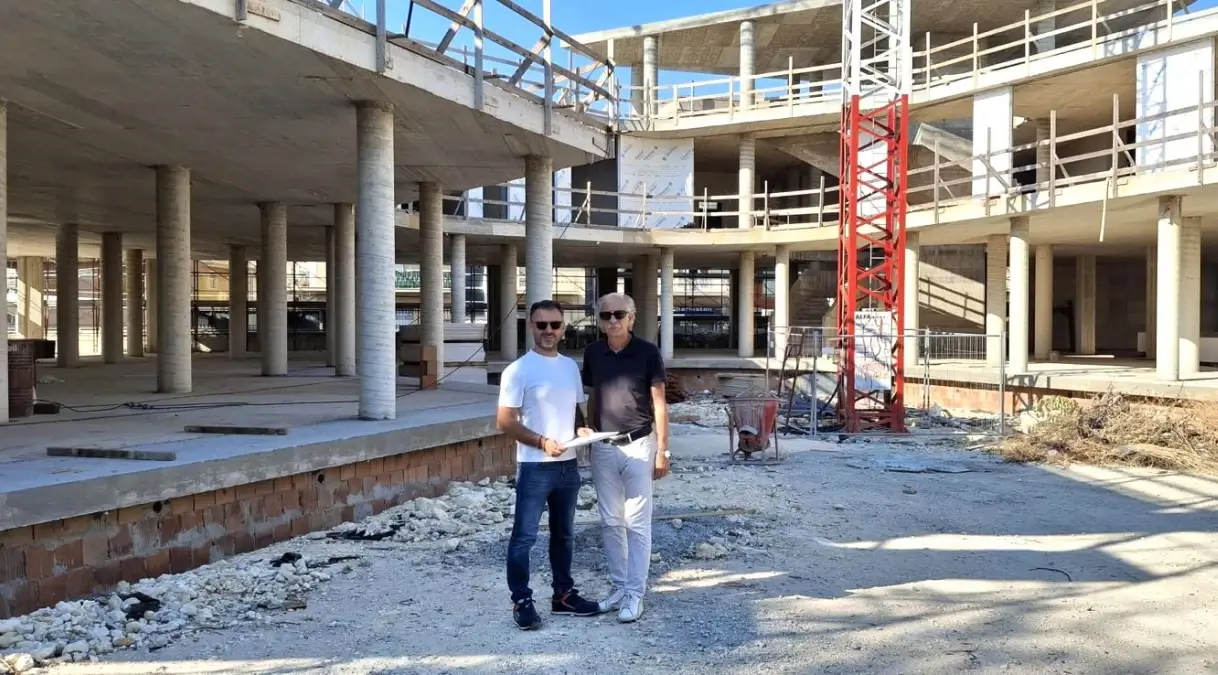 Nuova scuola Pirandello Comiso: sopralluogo nei lavori | Quotidiano di Ragusa