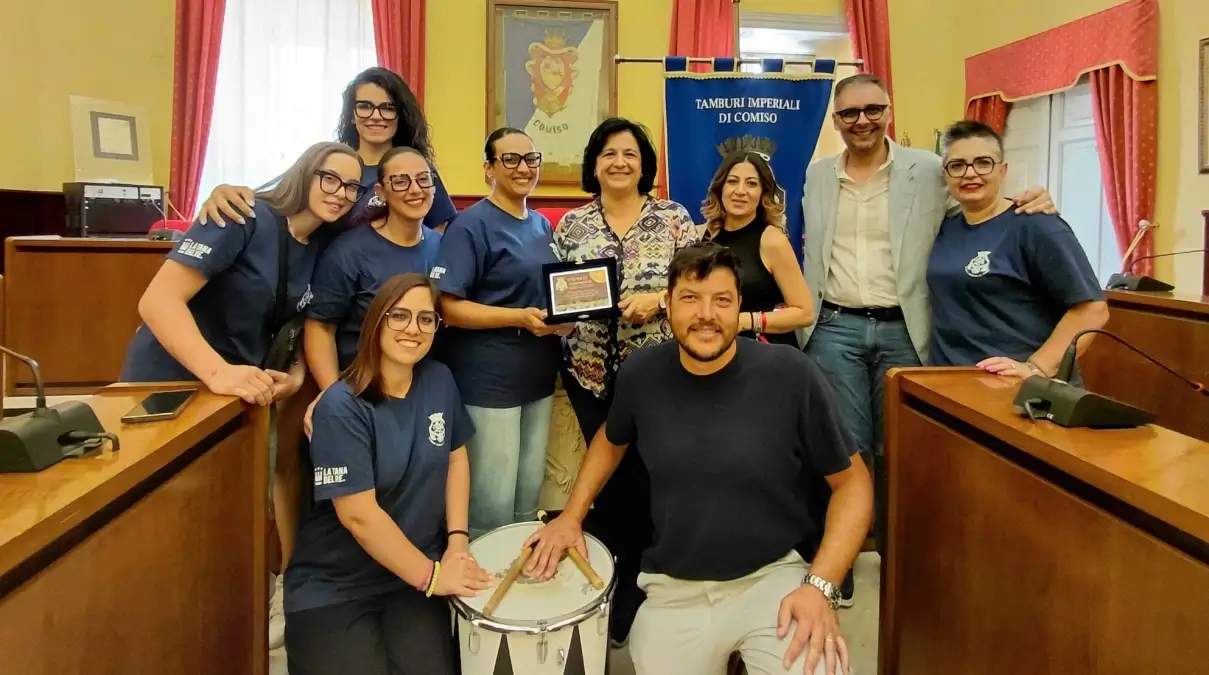 Tamburi Imperiali Comiso premiati ad Antrodoco