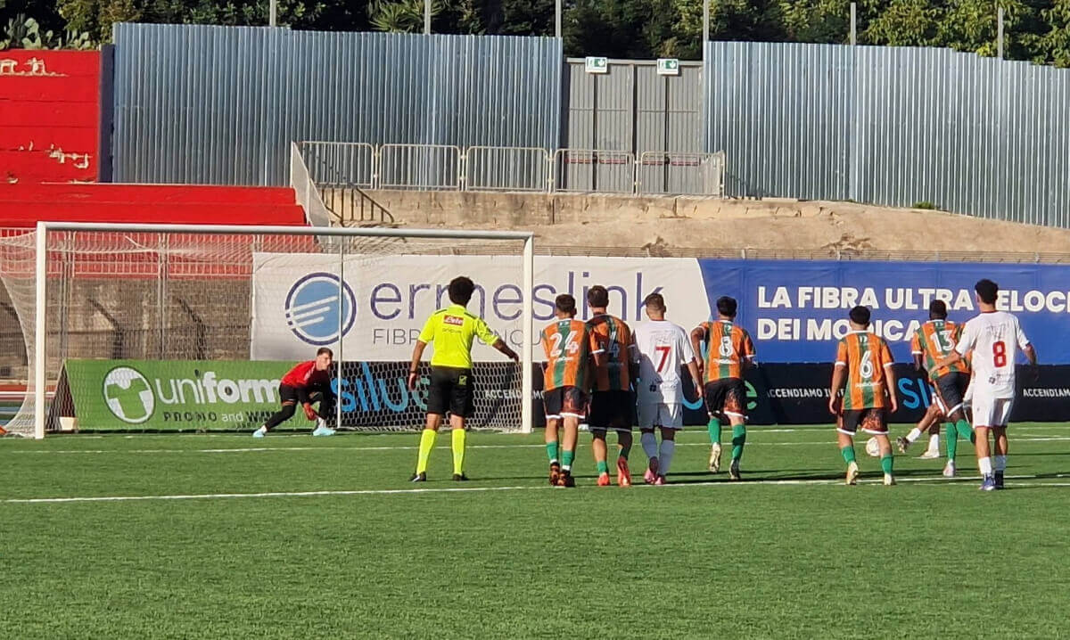 Frigintini Comiso 2-2: due rigori e quattro gol nel derby