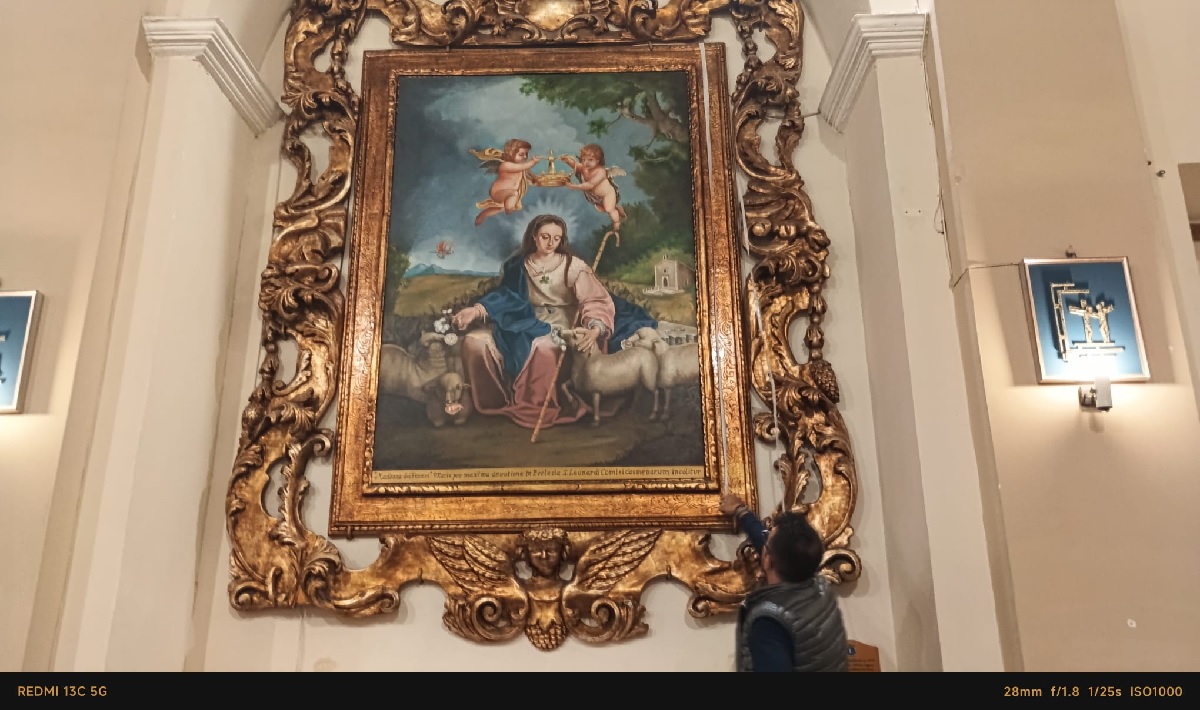 La Madonna Pastorella torna a Comiso: un benefattore ha donato il quadro realizzato da Saverio Ricordo