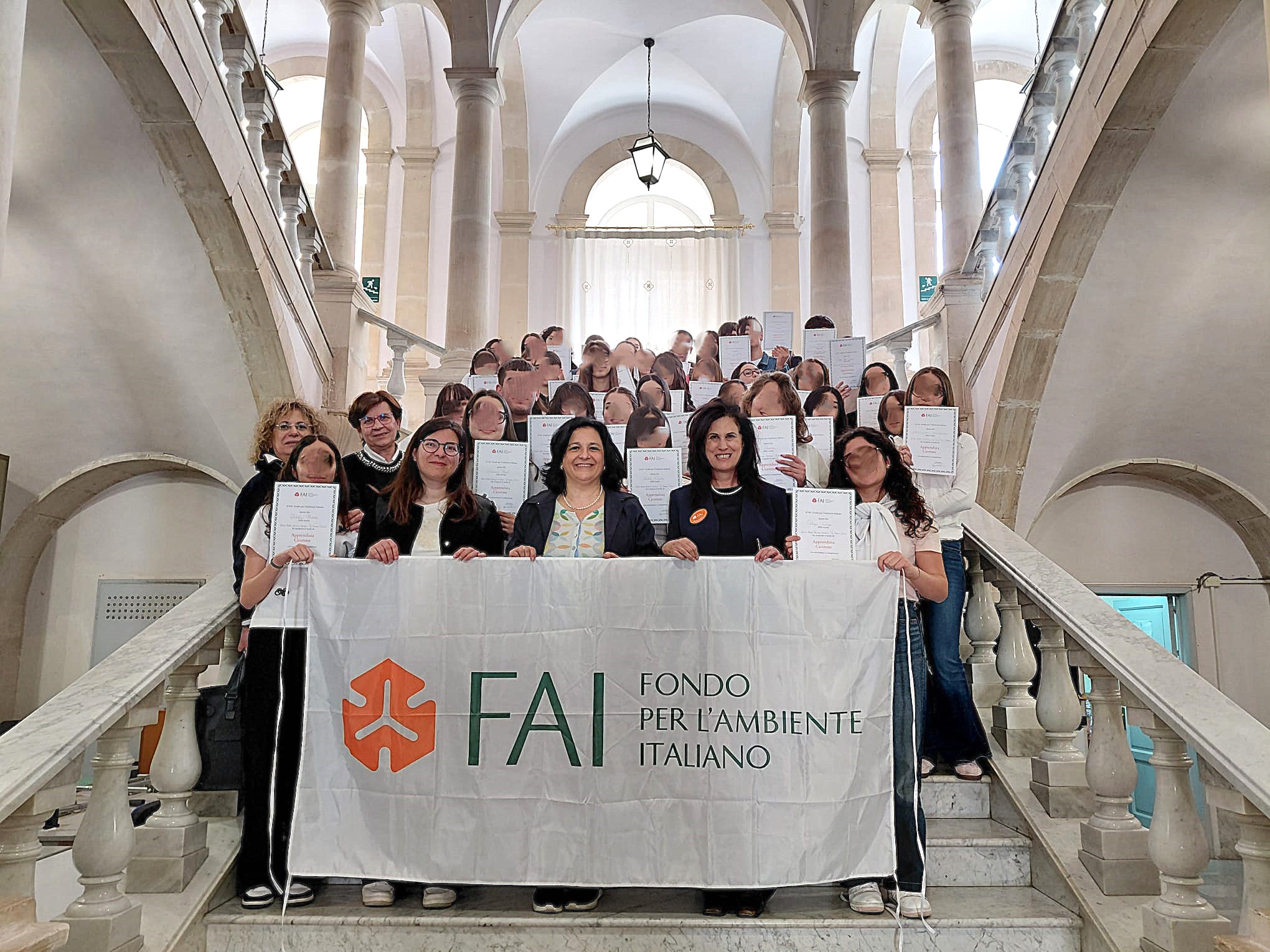 Comiso applaude gli studenti del Carducci: premiati dal FAI come eccellenti Apprendisti Ciceroni