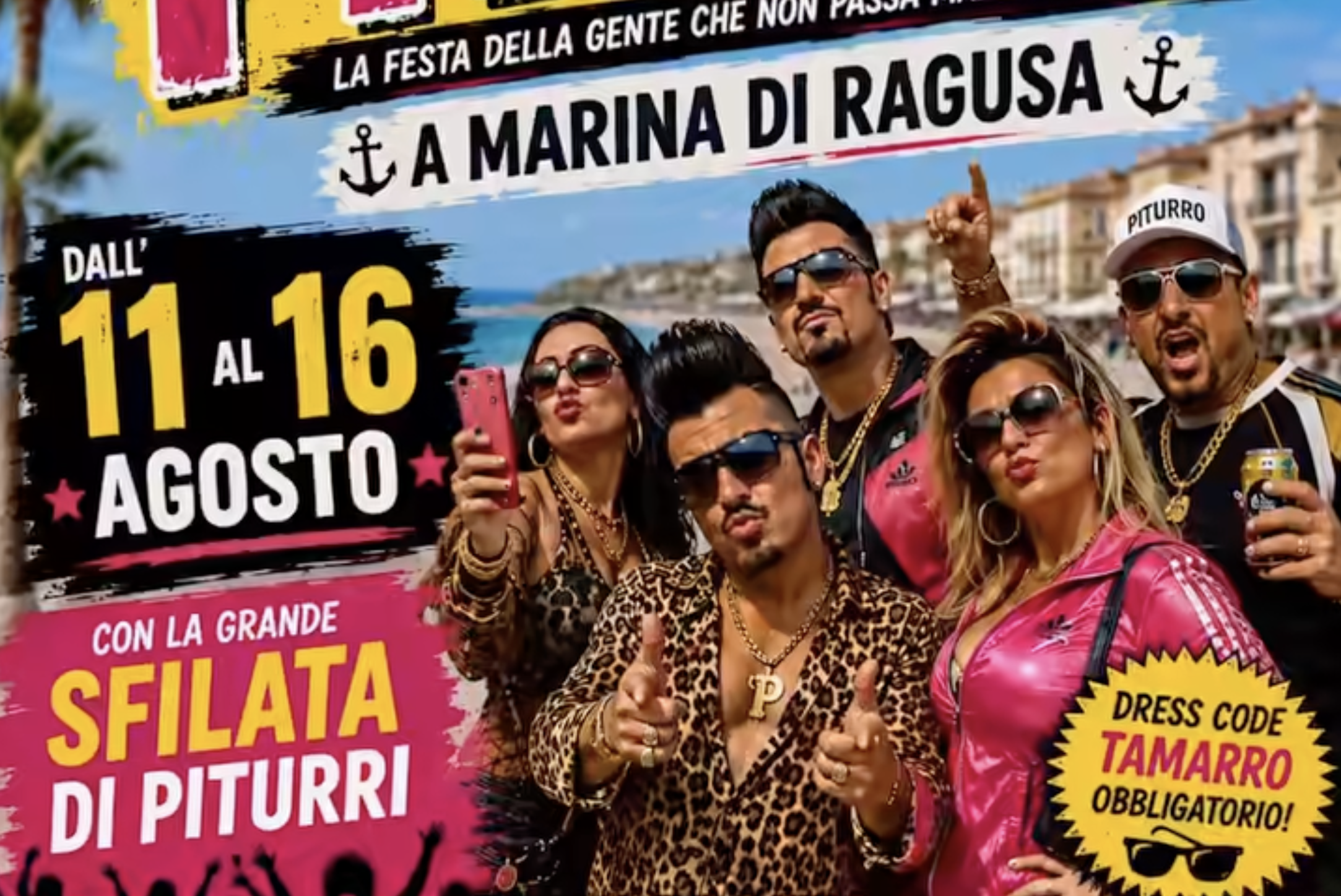 A Marina di Ragusa il "Festival dei Piturri": dall'11 al 16 agosto tra blackout e turismo “esperienziale”