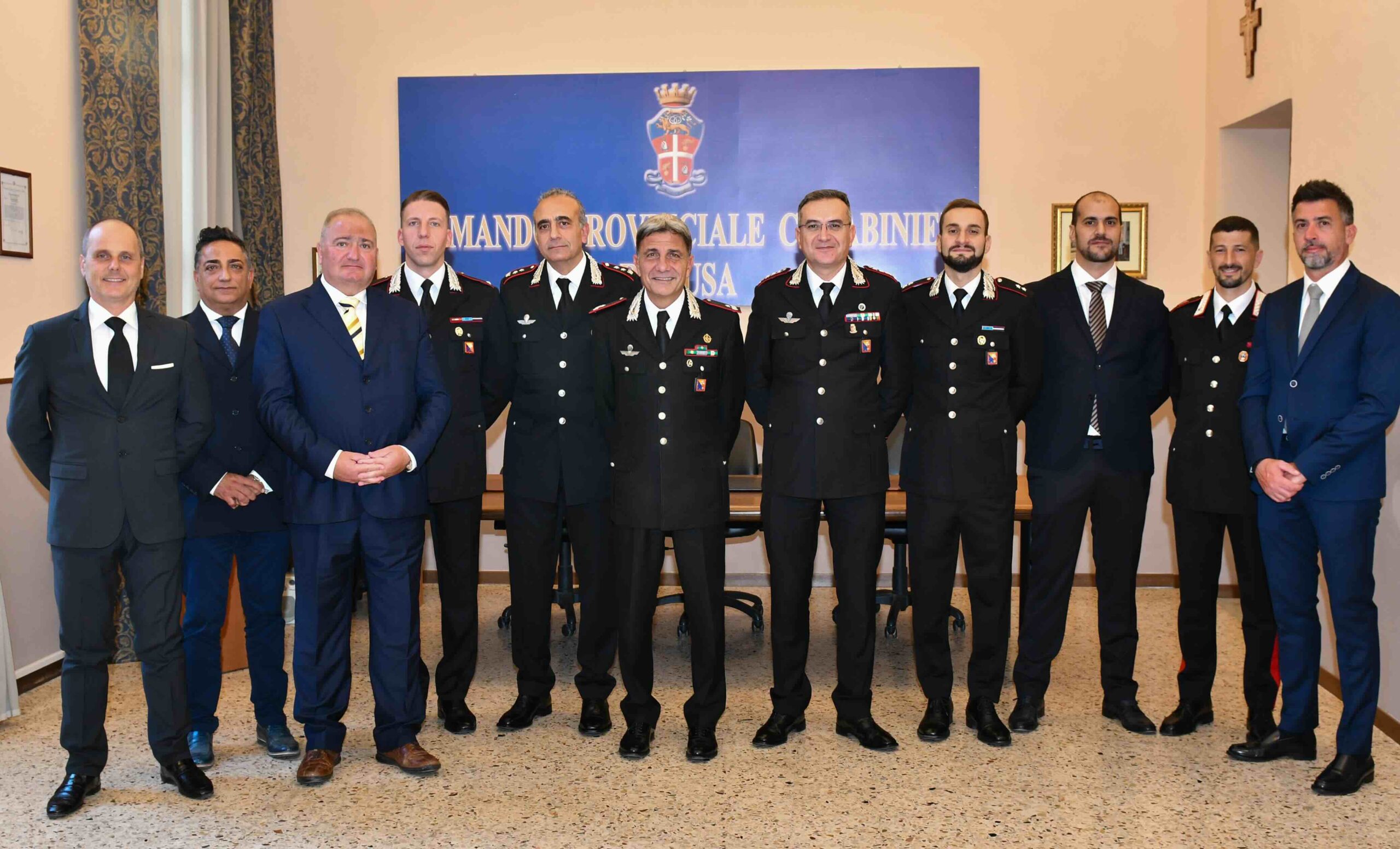 Il comandante della Legione carabinieri “Sicilia” in visita al comando di Ragusa, ma anche a Ibla, Giarratana e Vitt