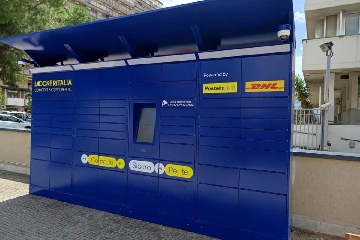 Nuovi locker di Poste Italiane a Ragusa e provincia
