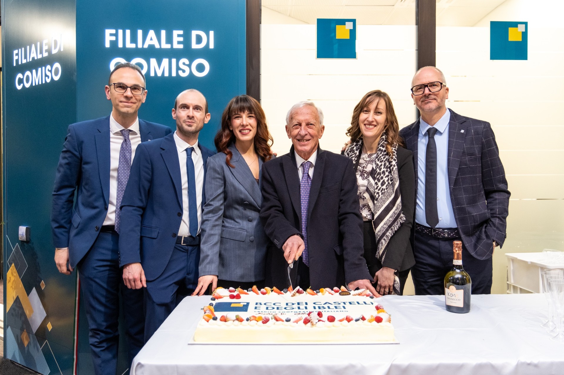 Comiso, inauguratala la filiale della BCC dei Castelli e degli Iblei