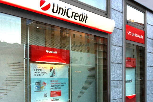 Il 23 novembre apre a Comiso una filiale di Unicredit