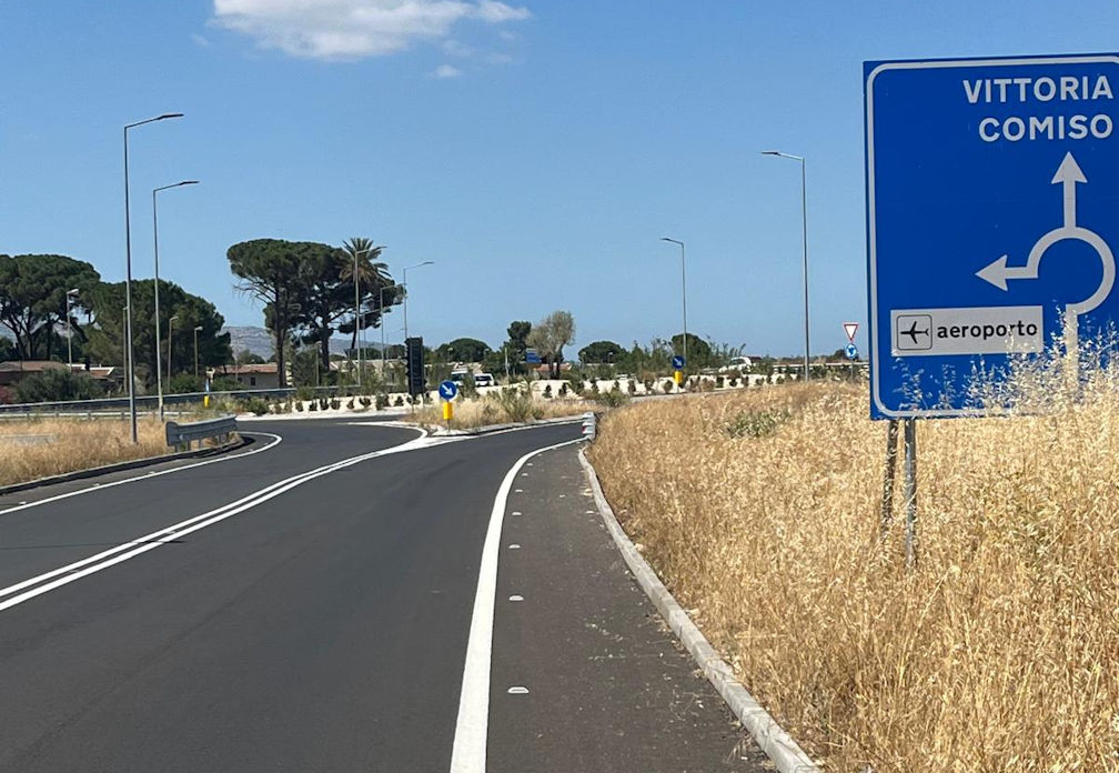 Comiso, consegnato altro tratto di strada per aeroporto: grazie Presidente Schifani