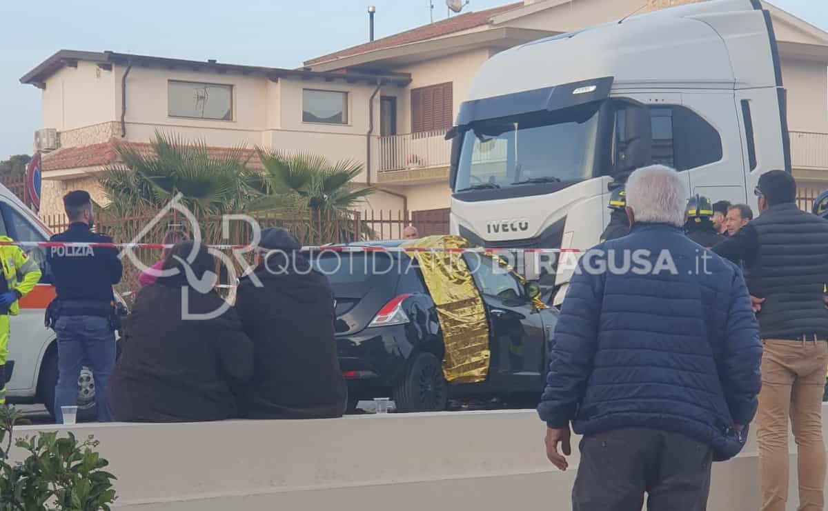 Incidente mortale a Comiso: morta una donna - Quotidiano di Ragusa