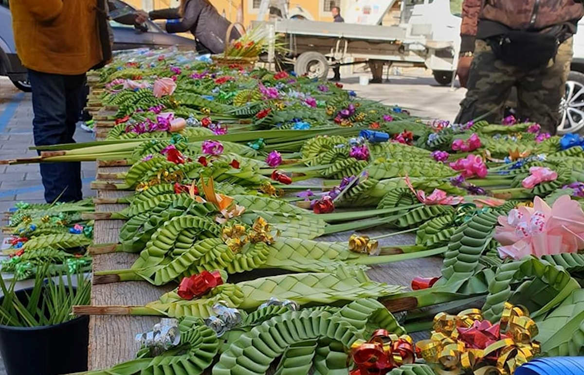 La Pasqua di Comiso risale al 1635: è entrata nel vivo con la benedizione delle palme - Quotidiano di Ragusa