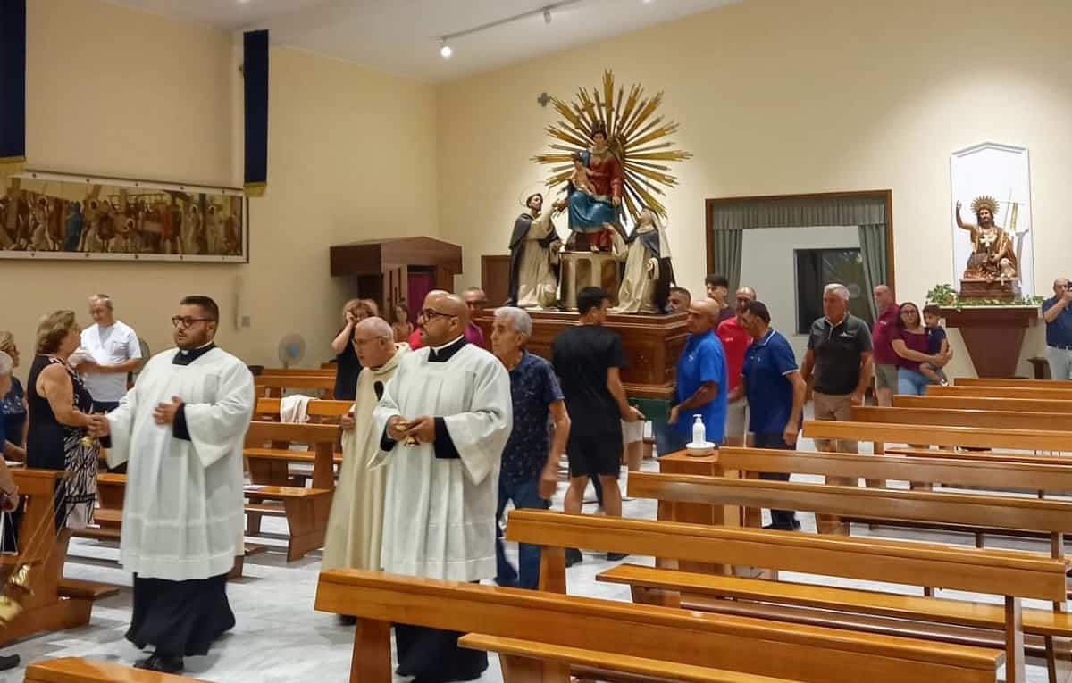 Pedalino, traslato il simulacro di Maria Santissima del Rosario - Quotidiano di Ragusa
