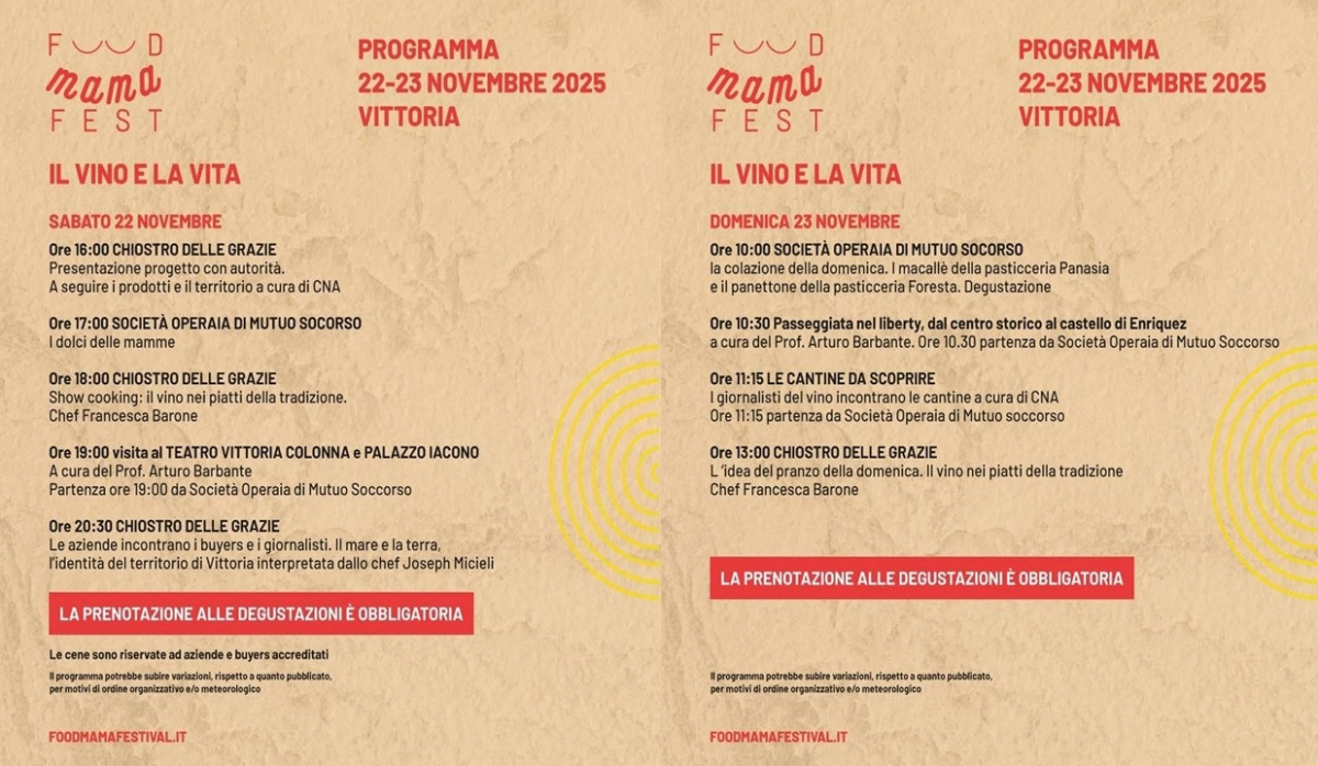Il Food Mama Fest in scena a Vittoria - Quotidiano di Ragusa