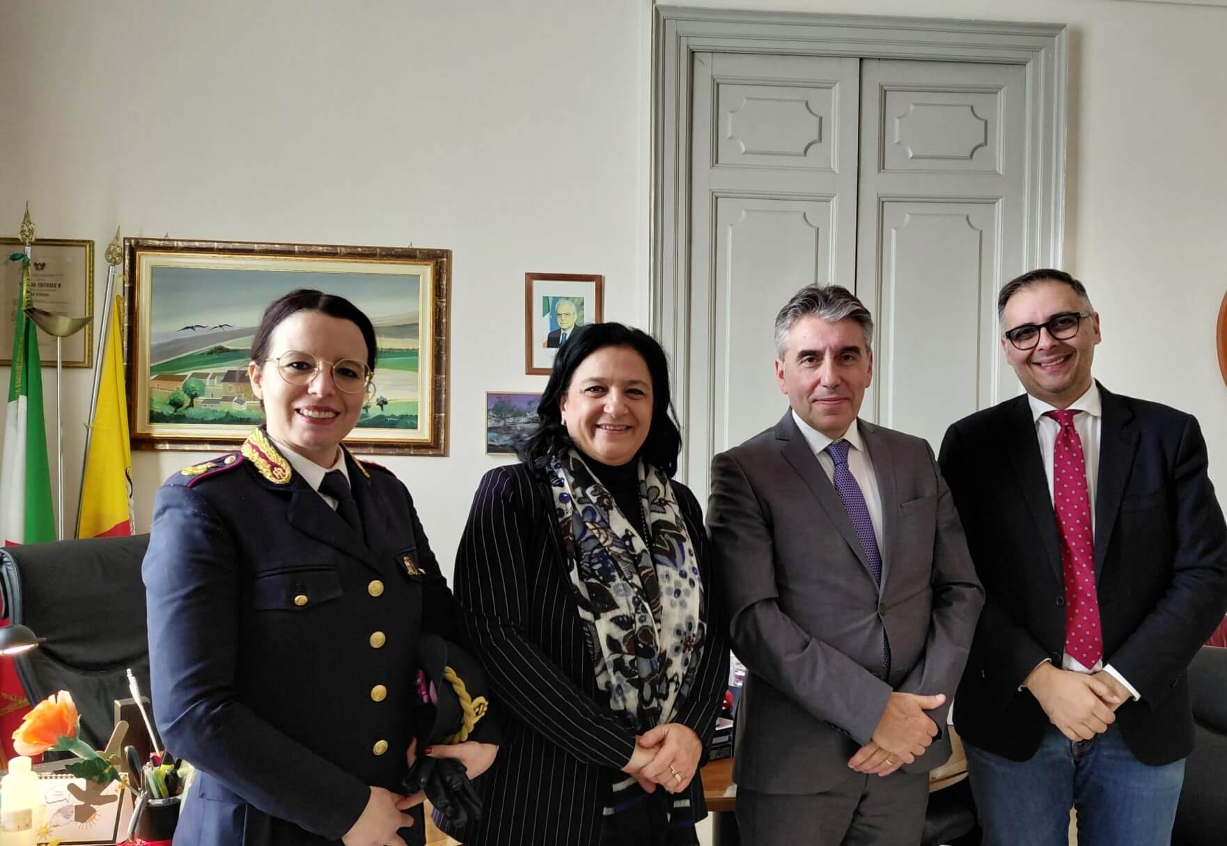 Il Questore di Ragusa a Comiso - Quotidiano di Ragusa