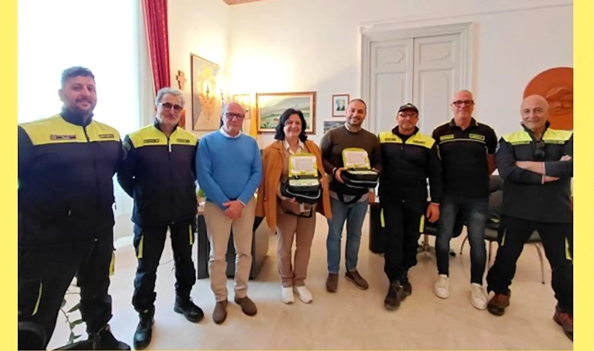 Defibrillatori a Comiso | Donazione Busso Protezione Civile
