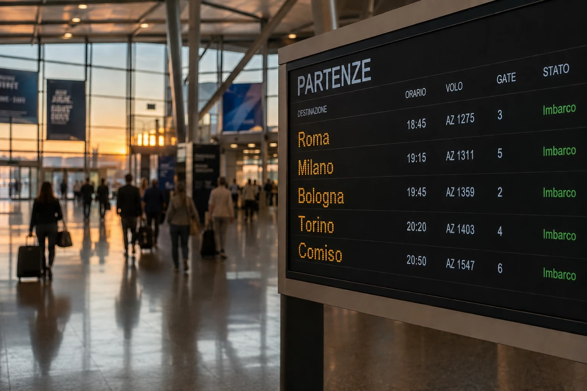 Aeroporto di Comiso, passeggeri triplicati ad aprile 2026 | Quotidiano di Ragusa