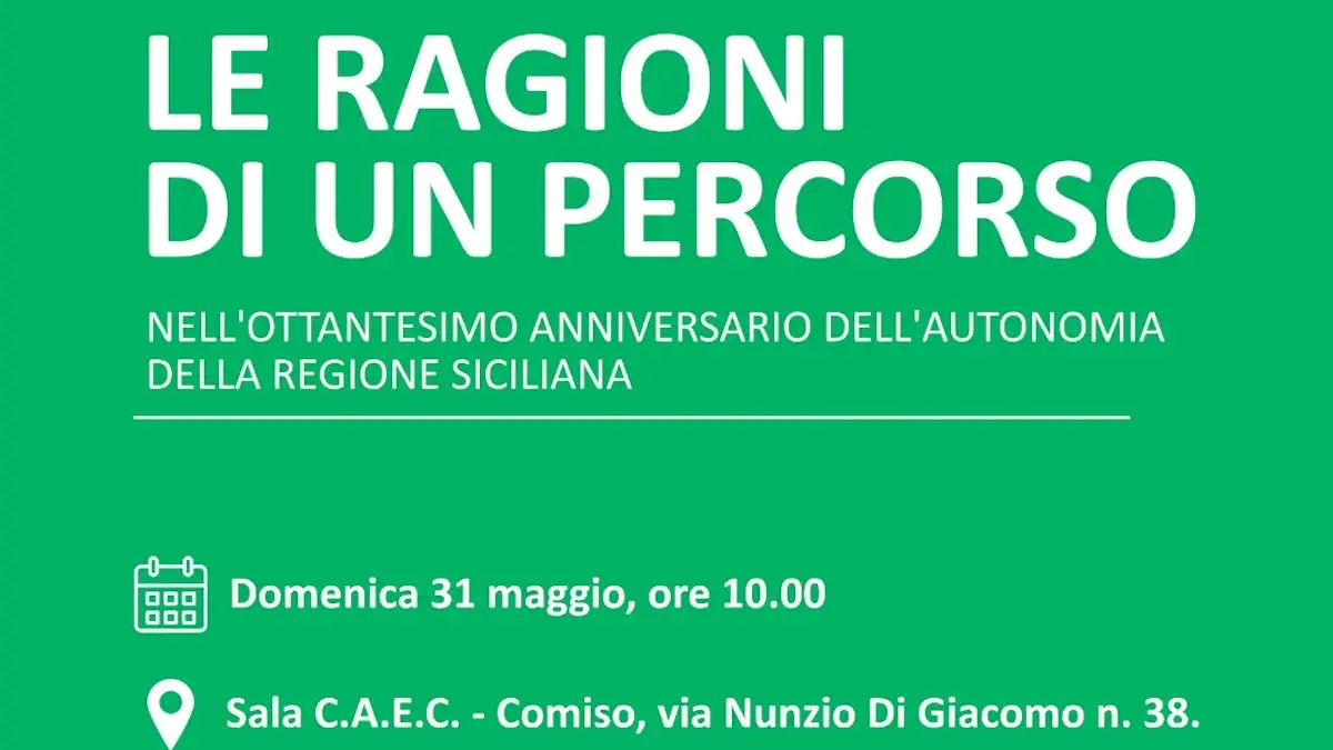 Comiso, incontro sull’autonomia siciliana con Fidone e Lombardo