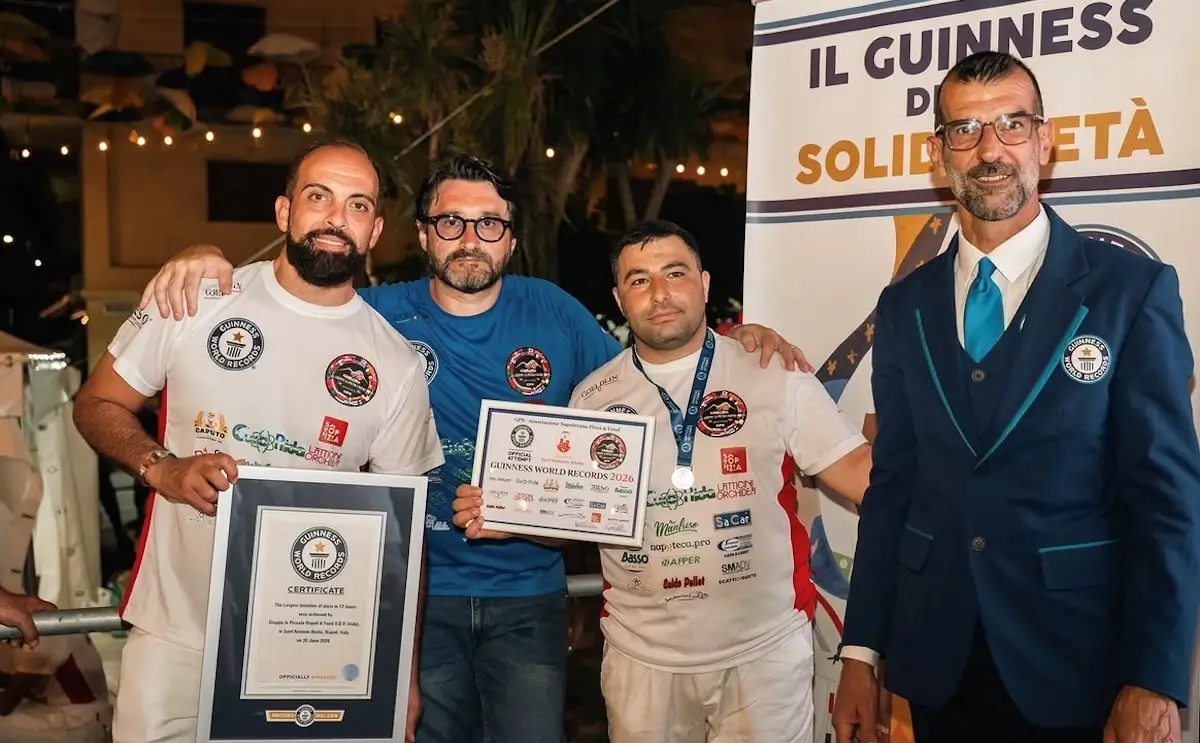 Carmelo Celeste Guinness pizza: i complimenti di Comiso
