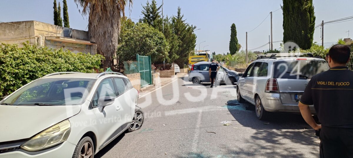 Incidente stradale sulla Comiso Vittoria, 3 auto coinvolte