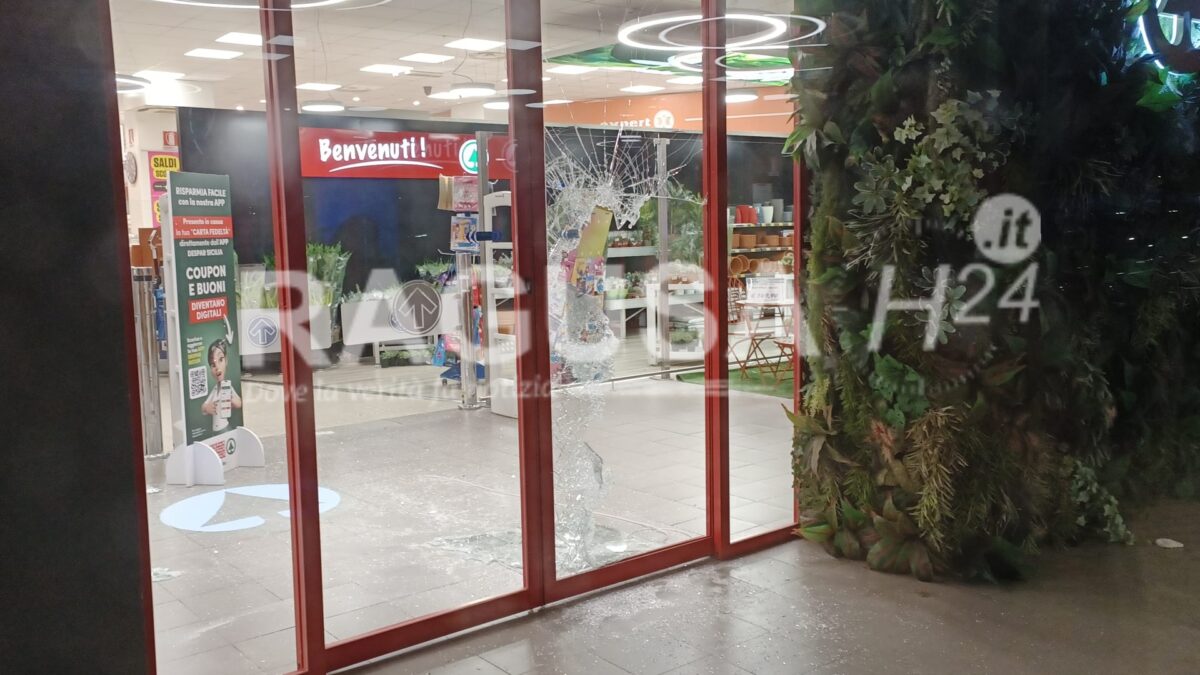 Comiso-Vittoria, furto con spaccata in un supermercato