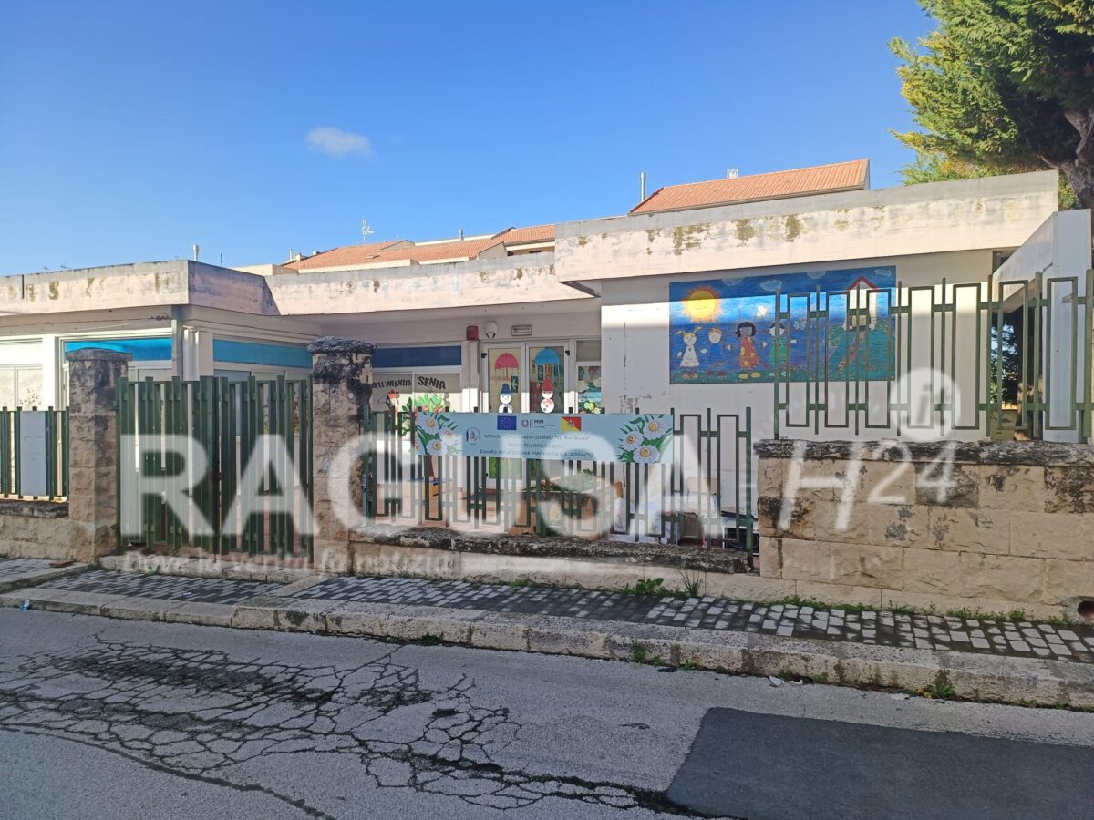 Comiso, ladri di nuovo in azione alla scuola dell’infanzia Senia