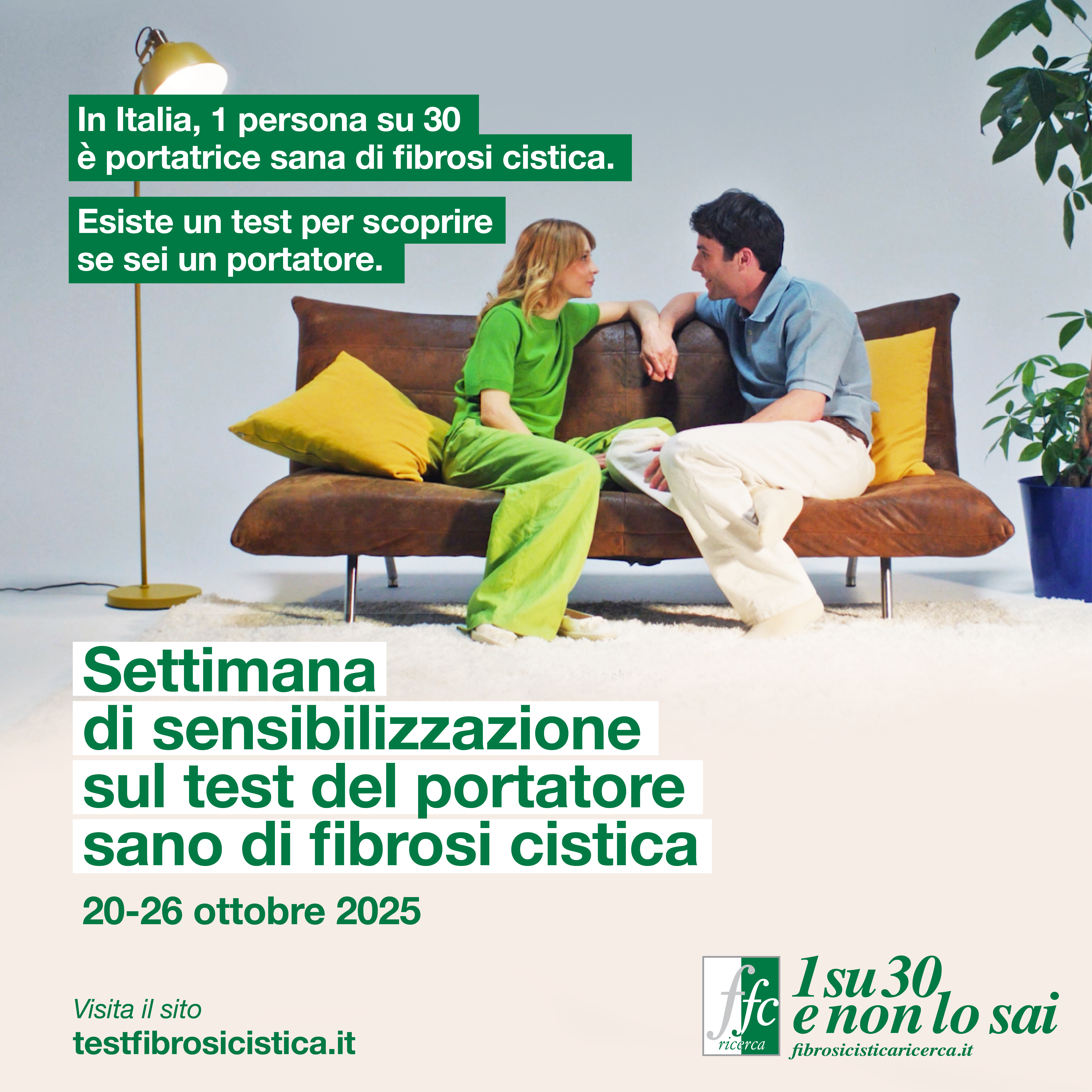 “1 su 30 e non lo sai”: la provincia di Ragusa, e non solo, si illumina di verde per la settimana dedicata alla fibrosi cistica