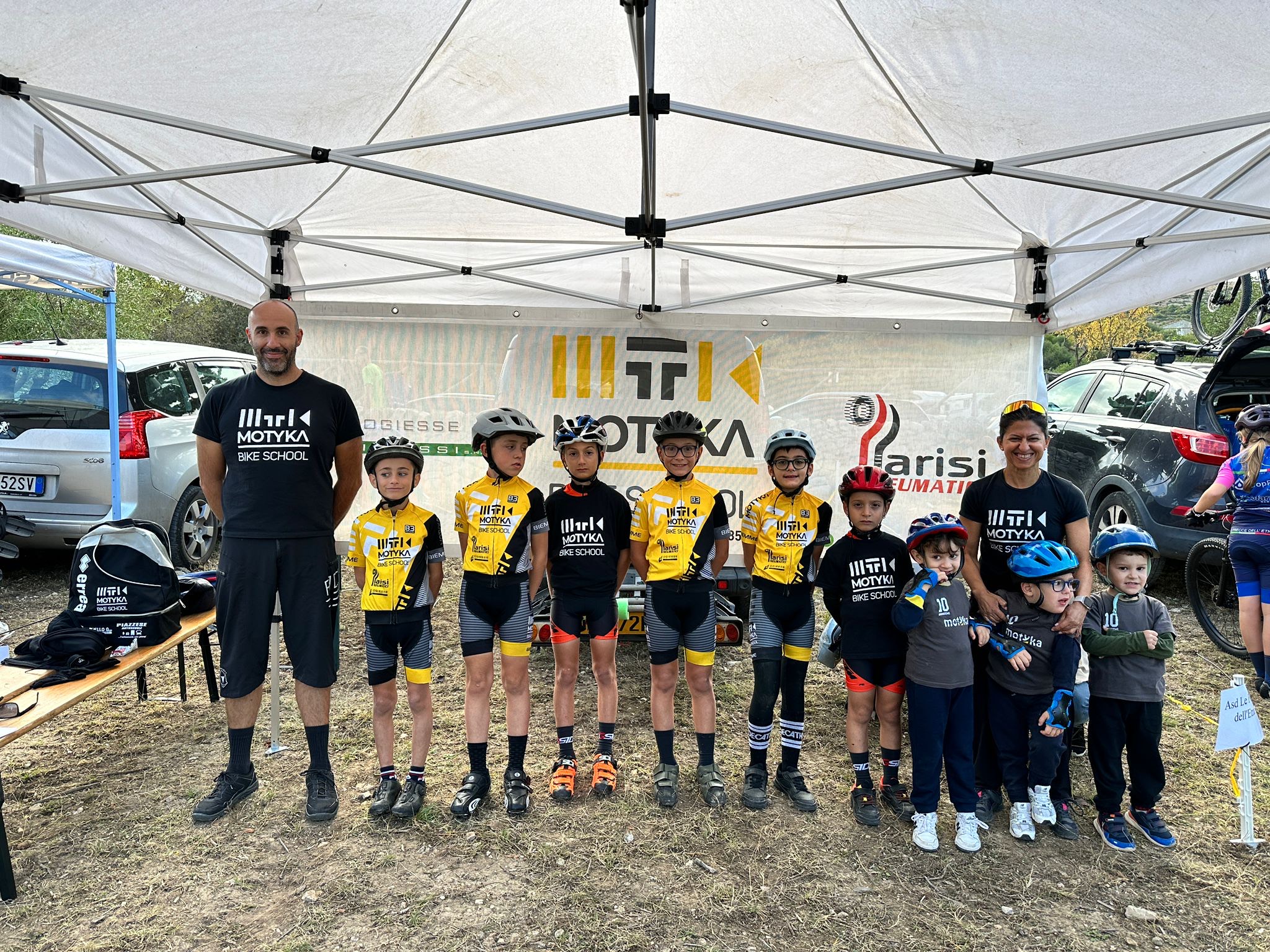 Coppa Sicilia, festa giallonera: la Motyka Bike School Modica conquista quattro podi