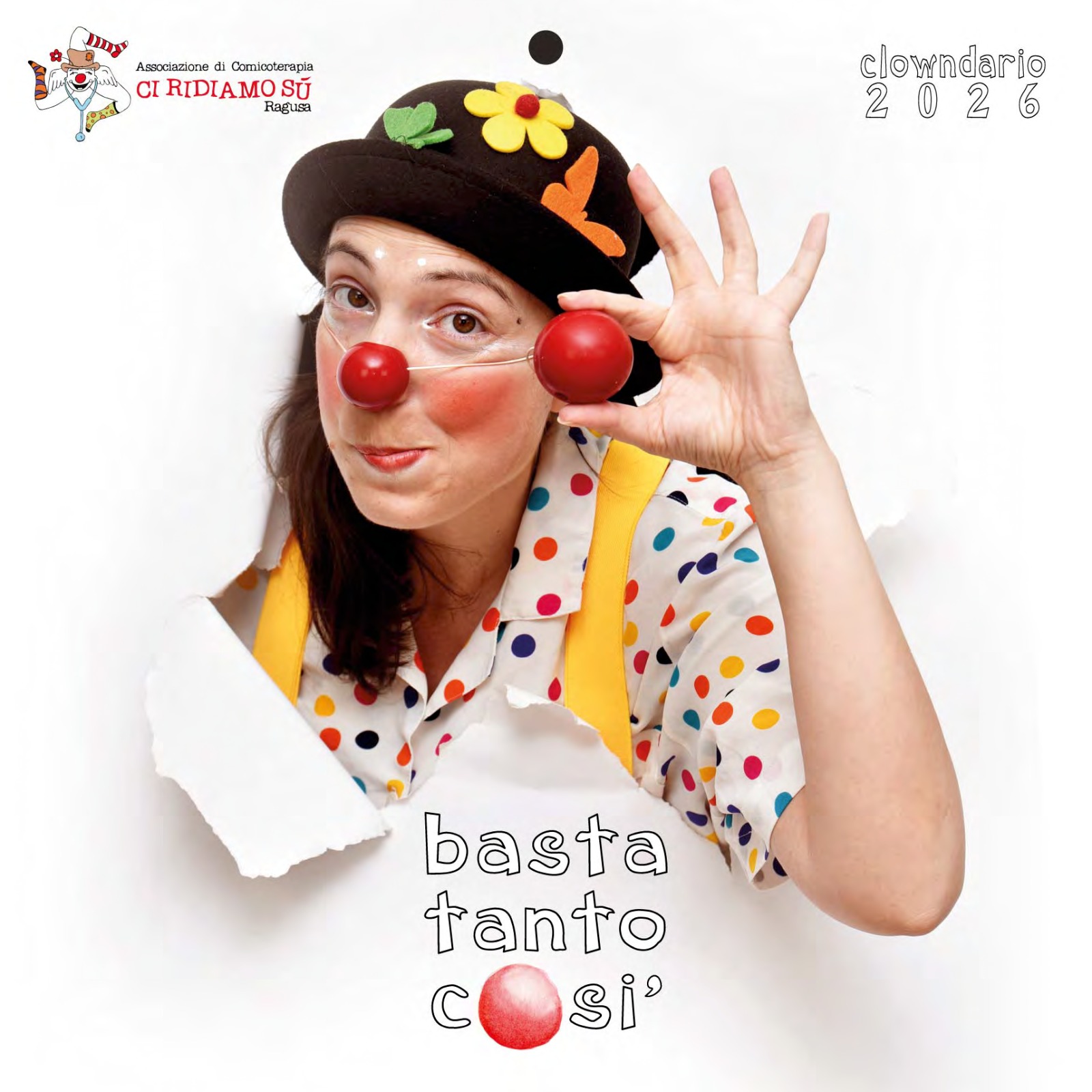 “Ci Ridiamo Sù” presenta il Clowndario 2026: dodici mesi di piccoli gesti che cambiano il mondo