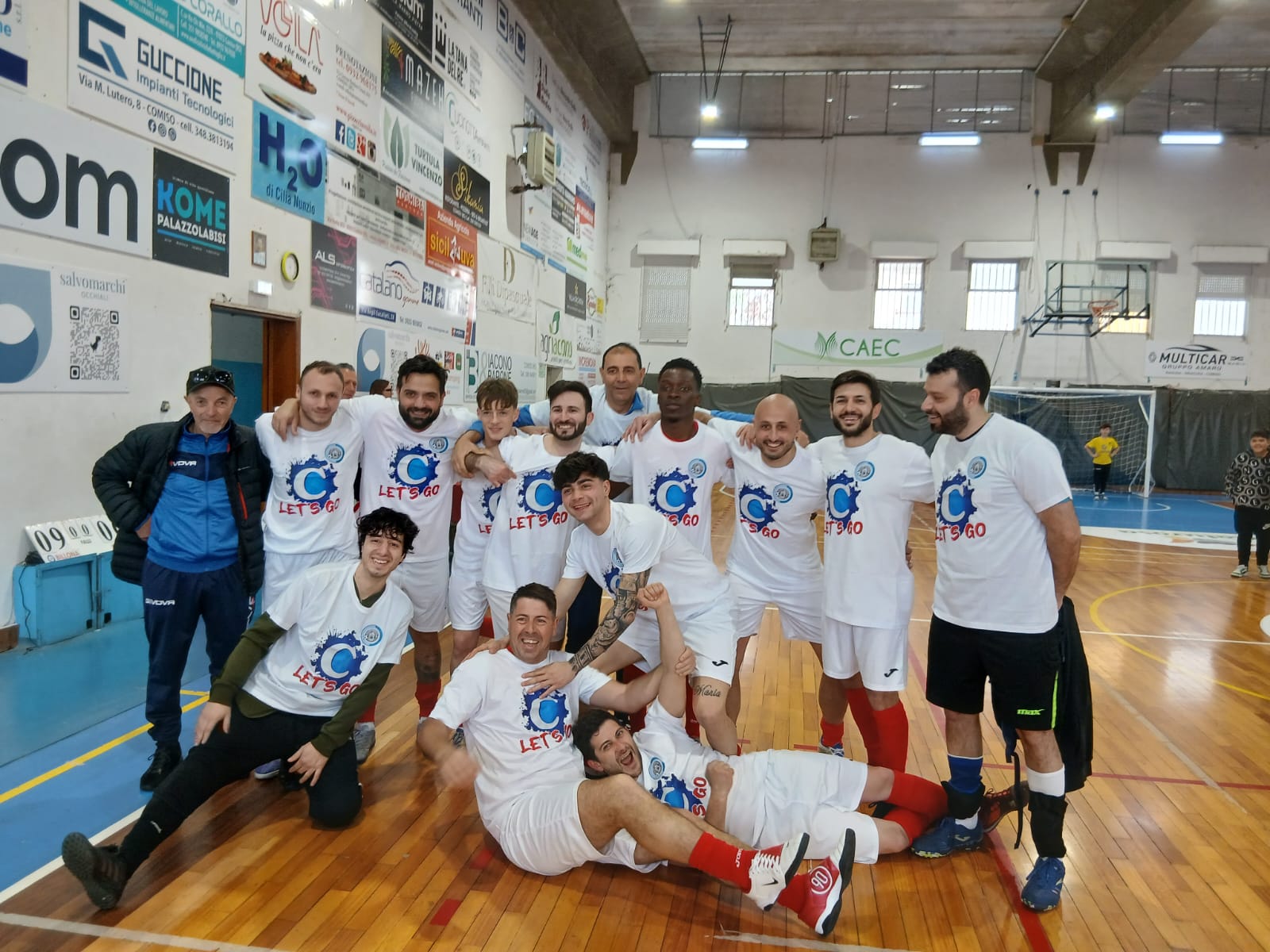 Campionato FIGC di calcio a 5, A.S.D. Chiaramontani conquista la Serie C2 tra applausi e assenze istituzionali